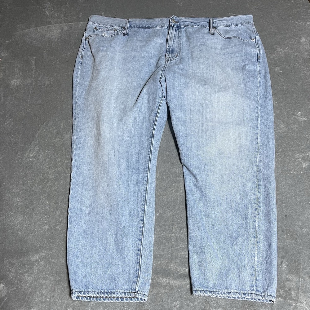 Madewell Jeans Womens 37 Blue The Perfect Vintage Light Wash Straight Leg